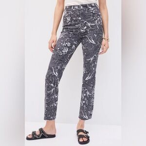 PILCRO FOR ANTHROPOLOGIE CIGARETTE SLIM STRAIGHT JEANS